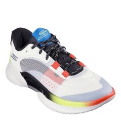 Skechers Resagrip Basketball Trainers Mens Black/White