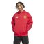 adidas Manchester United Anthem Jacket 2025 2026 Mens Red