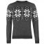 Pierre Cardin Crew Neck Fair Isle Knit Sweater velikost XL