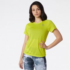New Balance Accelerate Short Sleeve dámské tričko Yellow