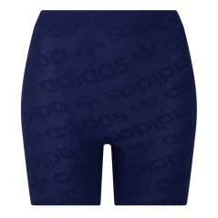 ADIDAS ORIGINALS Adidas Originals All-Over Logo Biker Short Night Sky