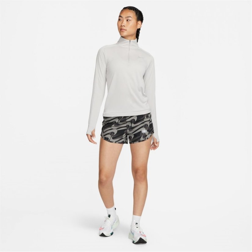 Nike Pacer Women's Long-Sleeve 1/2-Zip Running Top Iron