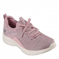 Skechers Dynamight 2.0-Pounce Back Low-Top Trainers Girls Rose