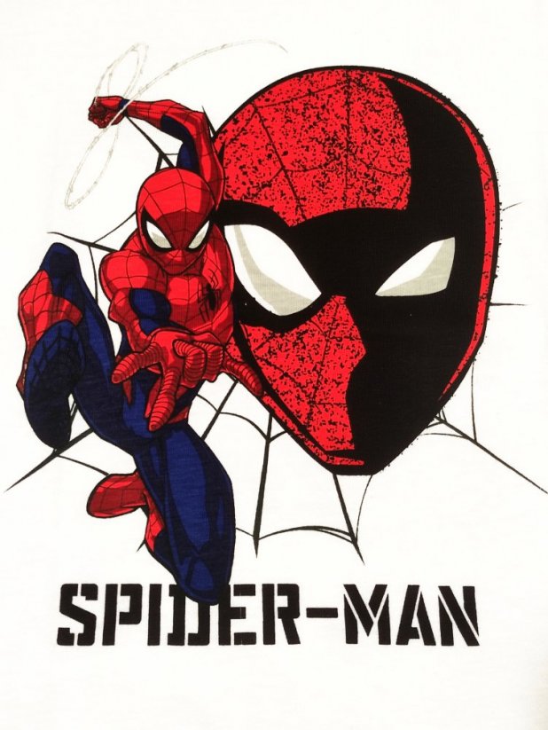 Detské tričko Spider-Man White 1449