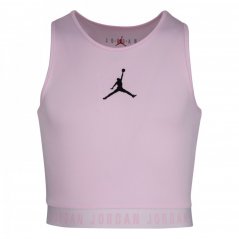 Air Jordan Active Crop Top Junior Girls Pink/Black