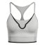 adidas Women's Non Wired Medium Impact Sports Bra Grey