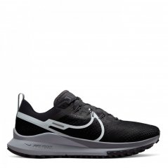 Nike React Pegasus 4 Mens Trail Running Shoes Black/Grey