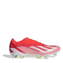 adidas X Crazyfast Elite Junior Soft Ground Football Boots Solar Red/Ftwr