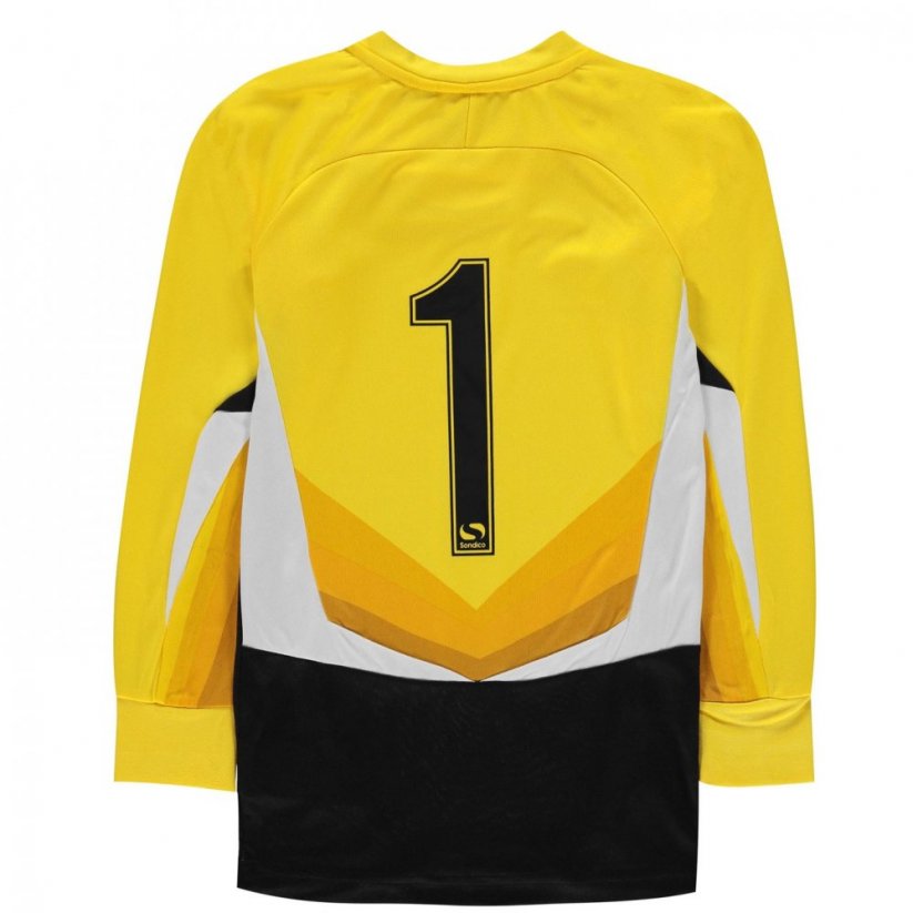 Sondico Core Goalkeeper Shirt Juniors Yellow
