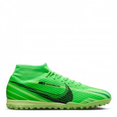 Nike Mercurial Superfly Academy DF Astro Turf Trainers Green/Black
