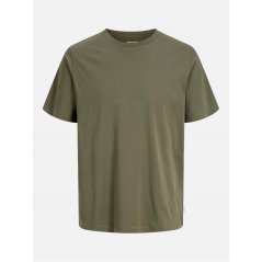 Jack and Jones Men's Basic Short Sleeve O-Neck T-Shirt Olive Night