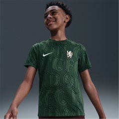 Nike Chelsea Pre Match Shirt 2025 2026 Juniors Cream/Green