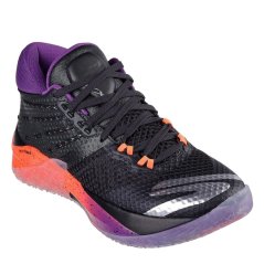 Skechers Reign Basketball Trainers Mens Black/Pink