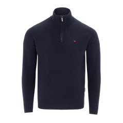 Lee Cooper Cooper Long Sleeve Quarter-Zip Jumper Navy
