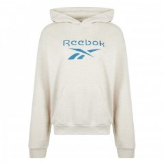Reebok Classics Big Logo Fleece Hoodie Chalk Mel