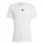 adidas AEROREADY Freelift Pro Tennis pánské tričko White