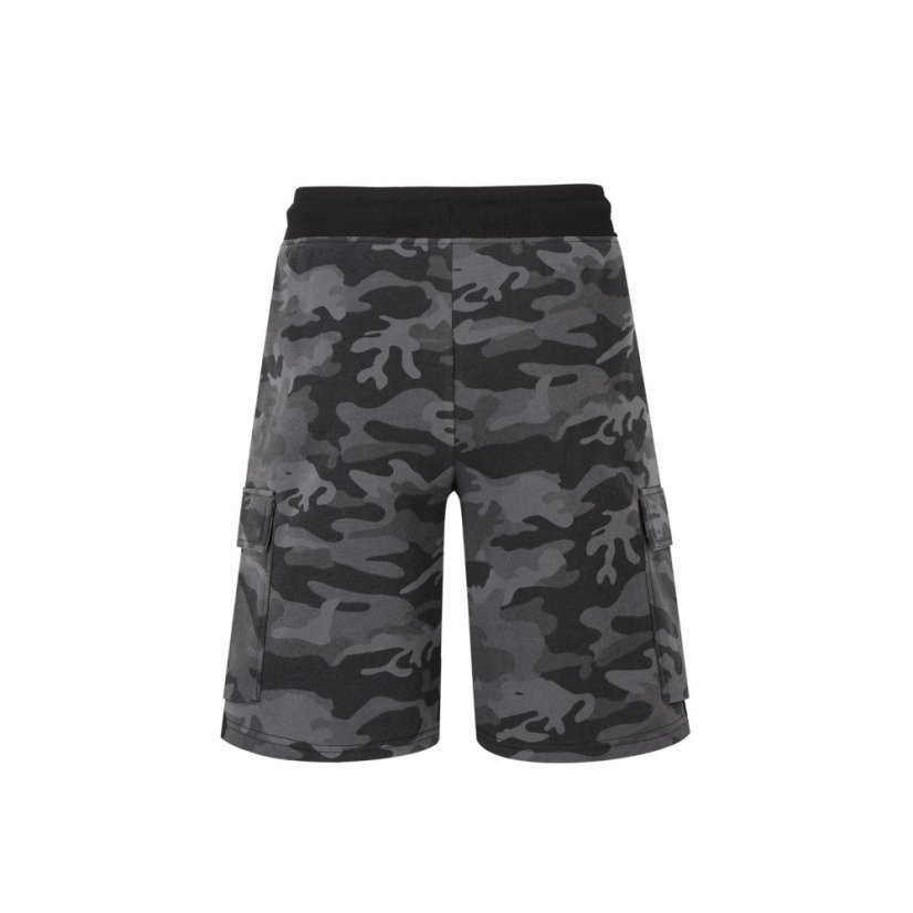 Everlast Premium Cargo pánské šortky Black Camo