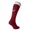 Castore Aston Villa Pro Home Sock 2023 2024 Junior Rhododendron