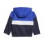 adidas Tiberio 3-Stripes Colorblock Fleece Track Suit Infants Blue/Grey