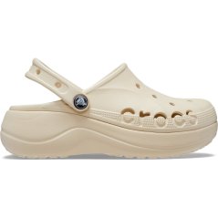 Crocs Baya Platform Clog Womens Winter White