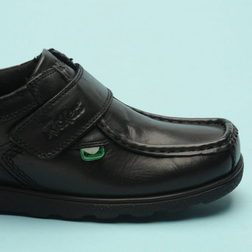 Kickers Fragma Strap Childrens Shoes Black