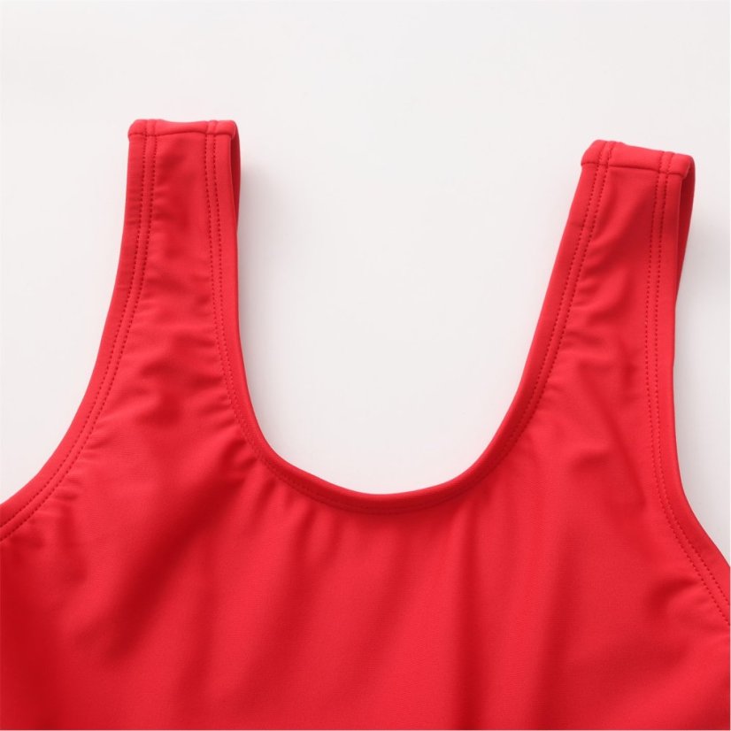 Slazenger LYCRA® XTRA LIFE™ Swimsuit Junior Girls Red