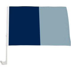 Official Car Flag Navy/Sky