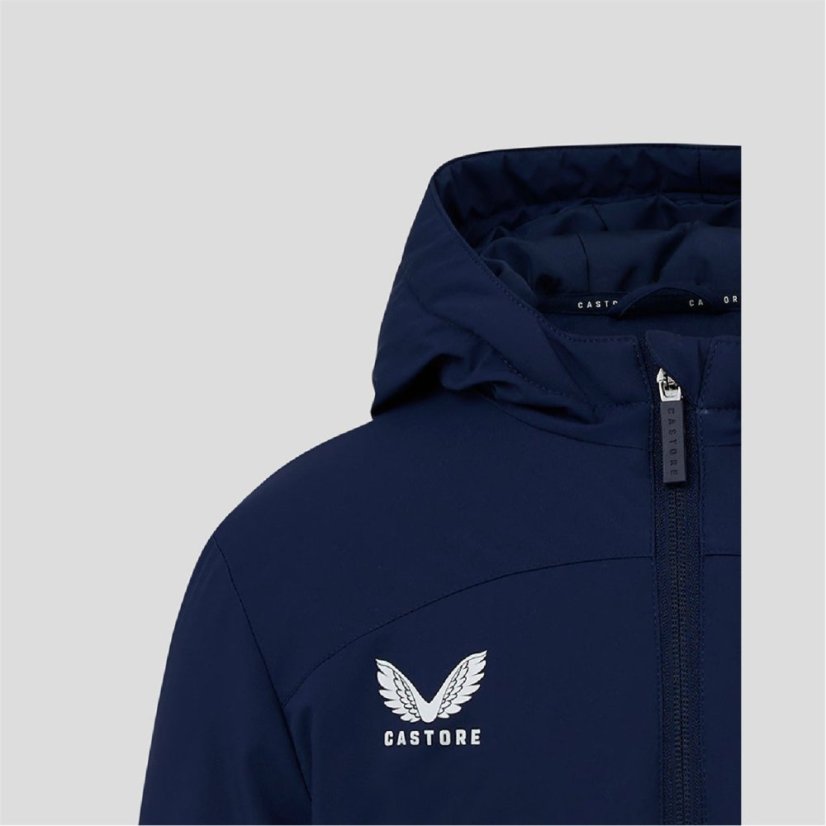 Castore Unisex Kids' Lightweight Puffer Jacket Peacoat