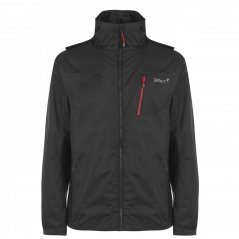 Gelert Horizon Ultimate Waterproof Jacket for Men Char/Gelert Red