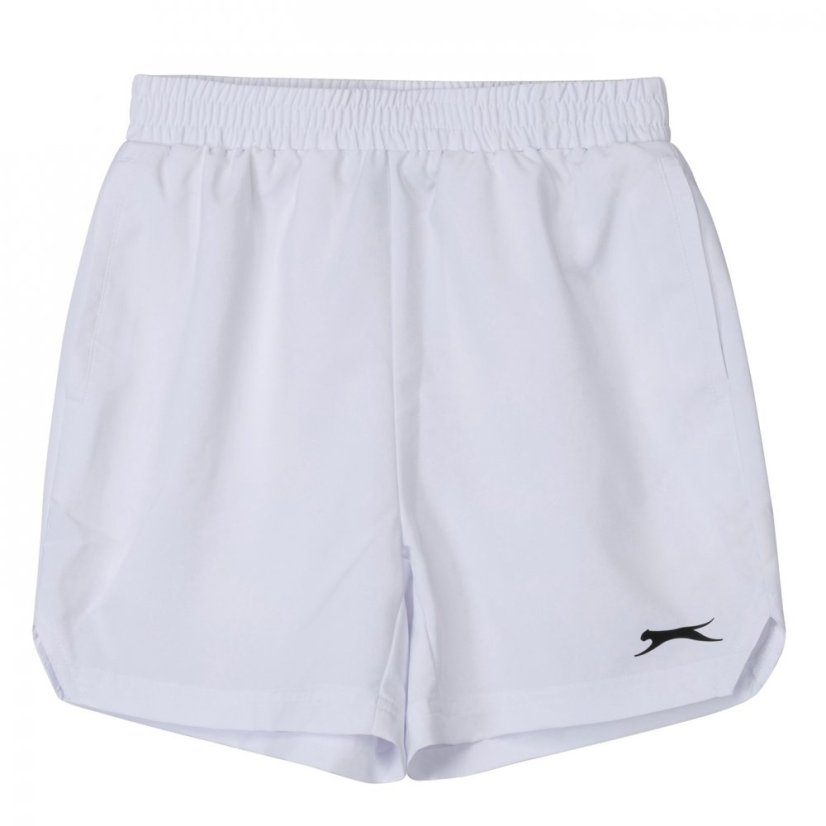 Slazenger Court Shorts Junior White