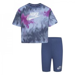 Nike Bxy T & Shrt In99 Diffused Blue