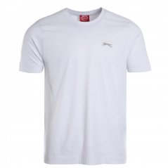 Slazenger Plain pánske tričko White
