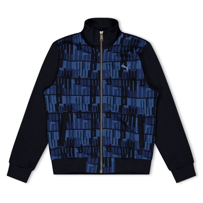 Puma All Over Sweat Juniors Blue
