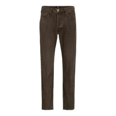 Jack and Jones Men's Chris Cooper Straight Leg Jeans Chocolate Brown