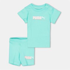 Puma Unisex Kids' Graphic T-Shirt Aquatic