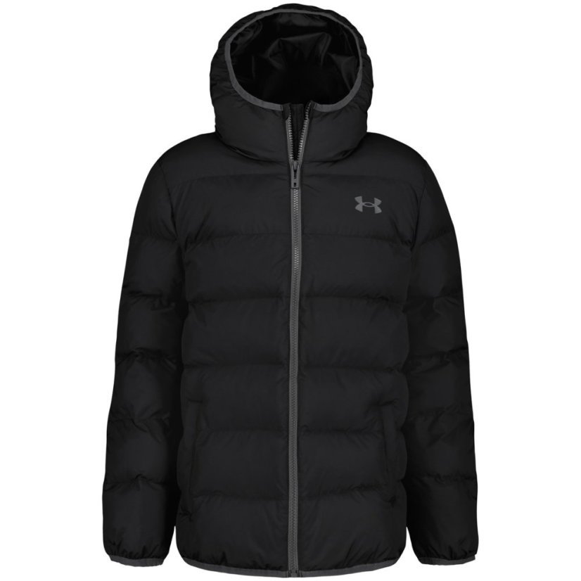 Under Armour Kids' Lightweight Puffer Jacket Black/Black