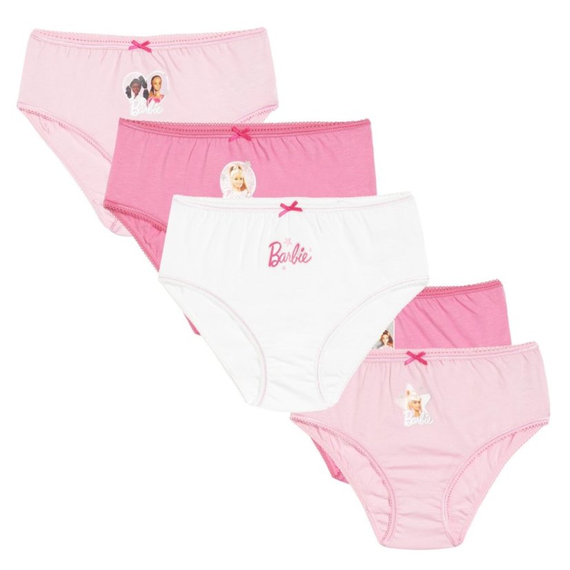 Character Disney Princess 5PK Knickers Barbie