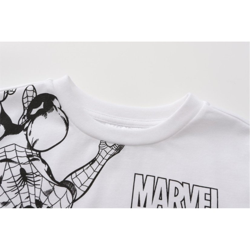 Character Short Sleeve T-Shirt Juniors Marvel