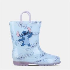 Character Light Up Wellingtons Infants Stitch