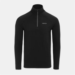 Nevica Men's Vail Zipped Winter Baselayer Top Black