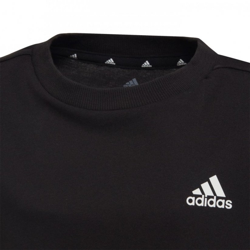 adidas 3S Essentials T Shirt Infants Black/White