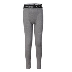 Sondico Core Baselayer Tights Juniors Grey Marl