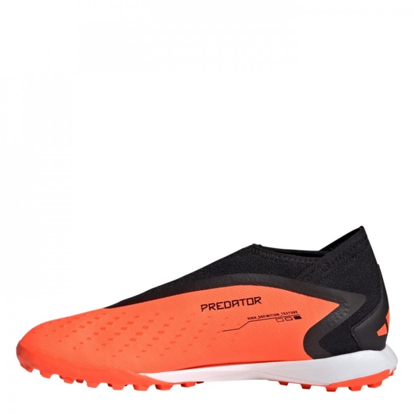 adidas Predator Accuracy.3 Laceless Astro Turf Trainers Orange/Black