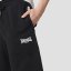 Lonsdale Heavyweight Jersey three quarterTrousers Mens Black