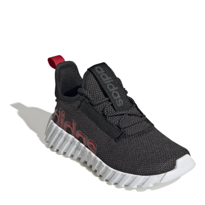 adidas Kaptir 2.0 Junior Boys Trainers Black/Red