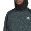adidas Women's AEROREADY Long Sleeve Lightweight Performance Running Jacket Shadow Green