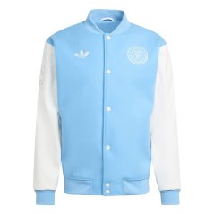 adidas Inter Miami Originals Bomber Jacket Mens Blue/White