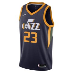 Nike Utah Jazz Lauri Markkanen #23 Jersey Black