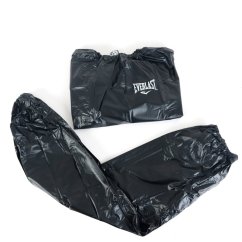 Everlast Vinyl Sauna Suit BLK XL/XXL Black