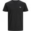 Jack and Jones 5-Pack Short Sleeve T-Shirt Mens White/Grey/Khaki/Navy/Black